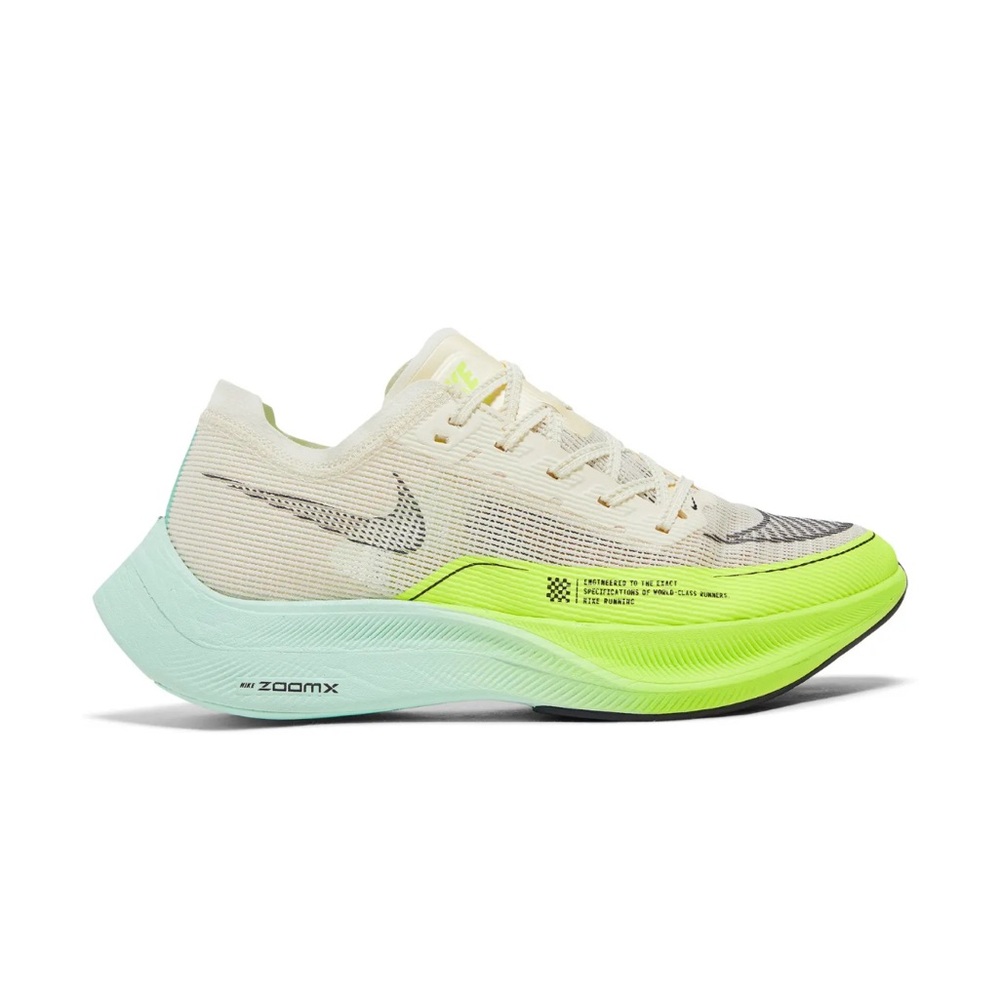 Nike Womens ZoomX Vaporfly NEXT% 2 'Coconut Milk Ghost Green' - Size US 9.5 W